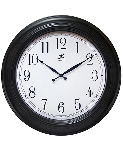 Infinity Instruments Round Wall Clock