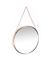 Infinity Instruments Decorative Round Wall Mirror