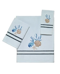 Avanti Blue Lagoon Ombre Seashells Bath Towel, 27" x 50"