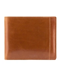 Mancini Casablanca Collection Men's Rfid Secure Center Billfold with Removable Left Wing Passcase