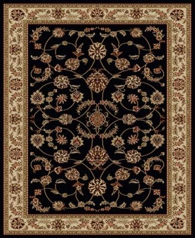 Closeout Km Home Pesaro Black Area Rug Collection