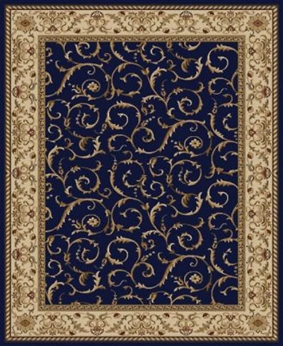 Closeout Km Home Pesaro Blue Area Rug Collection
