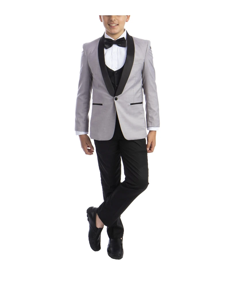 Perry Ellis Toddler Boy's 5-Piece Slim Fit Shawl Tuxedo Set