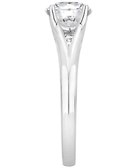 Gia Certified Diamond Solitaire Engagement Ring (1-1/2 ct. t.w.) in 14k White Gold