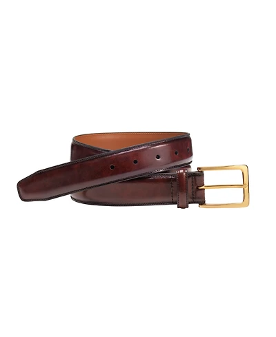 Johnston & Murphy Smooth Basic Leather Belt