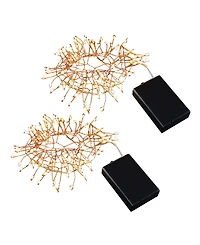Lumabase Battery Operated Firecracker Lights, Set of 2