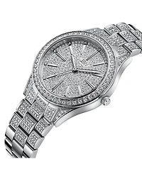 Jbw Women's Cristal Diamond (1/8 ct. t.w.) Watch in Stainless Steel Watch 38mm