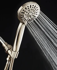 AquaDance High-Pressure 6-setting Handheld Shower Head with Extra-long 6 Foot Hose