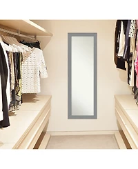 Amanti Art Brushed on The Door Full Length Mirror, 17.5" x 51.50"