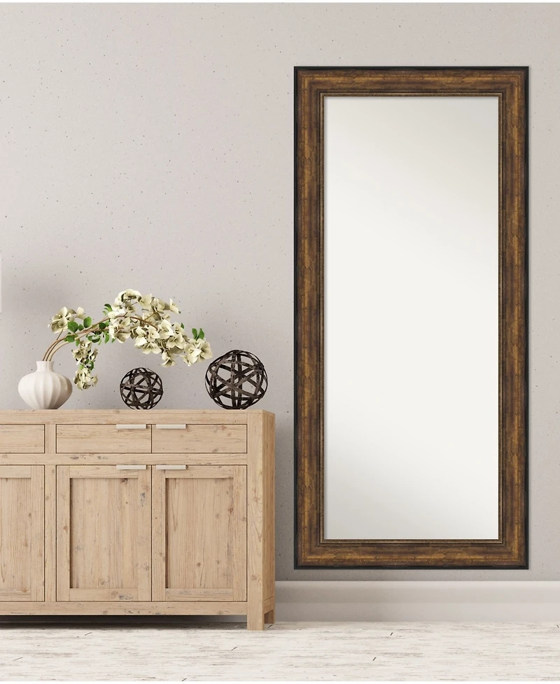 Amanti Art Ballroom Framed Floor/Leaner Full Length Mirror, 31.5" x 67.50"