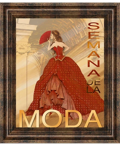 Classy Art Semana De La Moda by Tava Studio Framed Print Wall Art, 22" x 26"