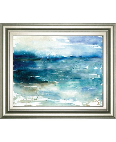 Classy Art Ocean Break I by Carol Robinson Framed Print Wall Art, 22" x 26"