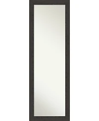 Amanti Art Rustic Plank on The Door Full Length Mirror, 17.25" x 51.25"
