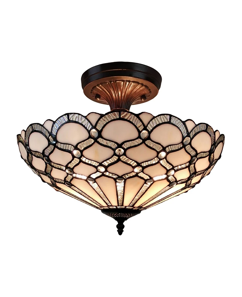 Amora Lighting Tiffany Style Pendant Lamp
