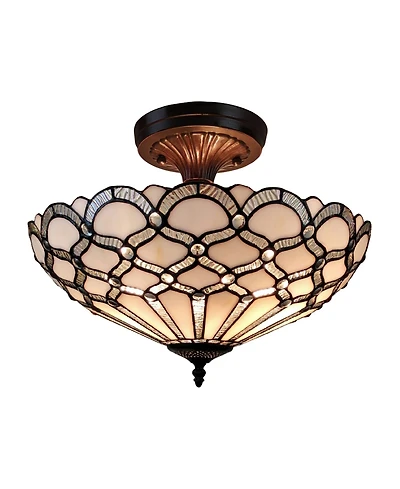 Amora Lighting Tiffany Style Pendant Lamp