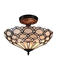 Amora Lighting Tiffany Style Pendant Lamp