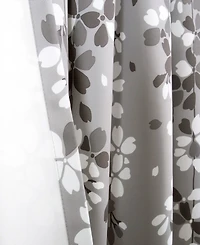 Weeping Flower Light Filtering Window Curtain Panels