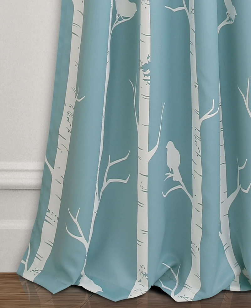 Bird on the Tree 52" x 84" Curtain Set