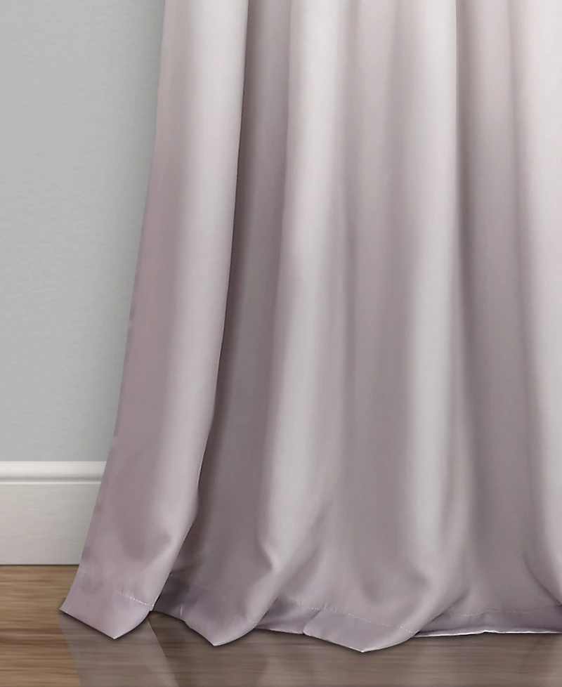 Ombre Fiesta 52" x 95" Curtain Set