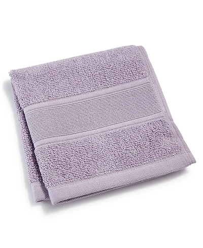 Lauren Ralph Sanders Solid Antimicrobial Cotton Washcloth, 13" x