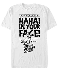 Kung Fu Panda Men's Mr. Ping Haha Your Face Short Sleeve T-Shirt