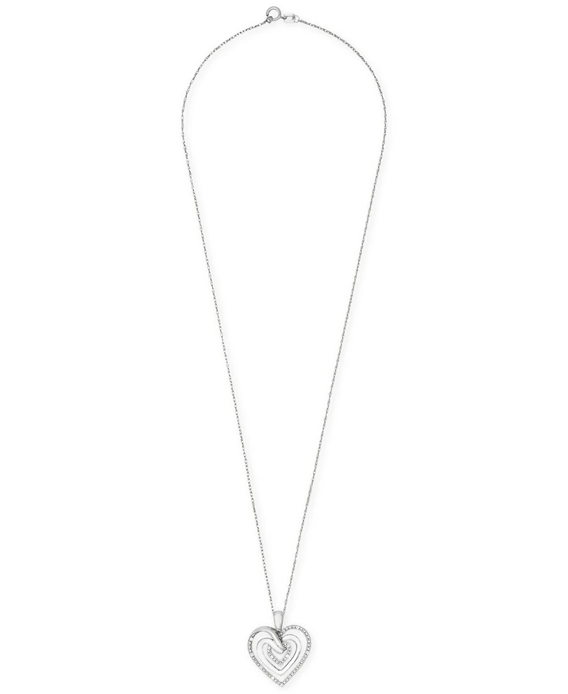 Bonus Offer: Diamond Multi-Heart 18" Pendant Necklace with any $25 purchase! (Orig. $99 Value) Available in Bag with qualifying purchase.