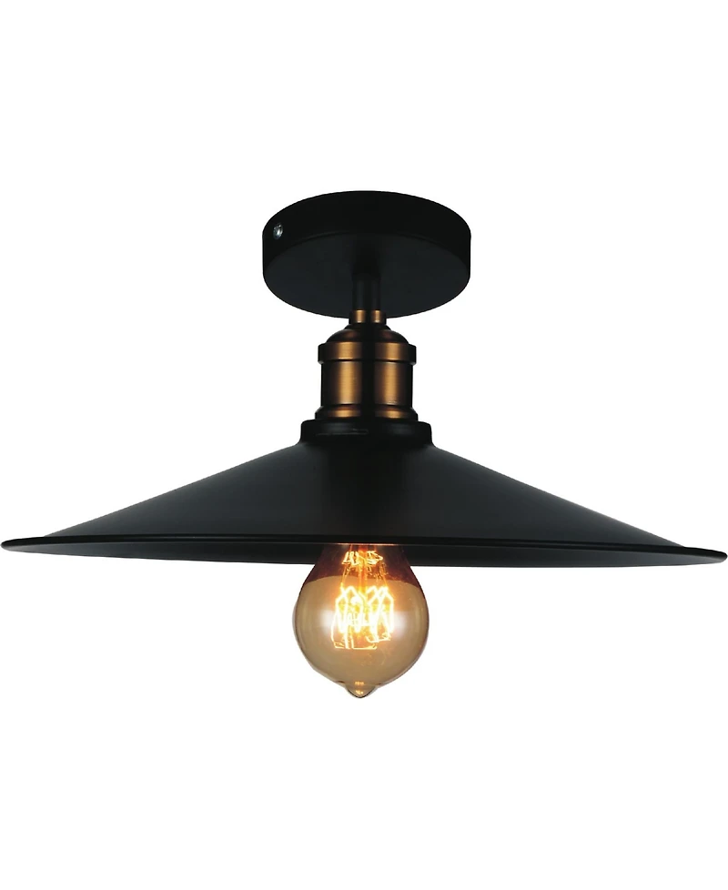 Cwi Lighting Brave 1 Light Flush Mount