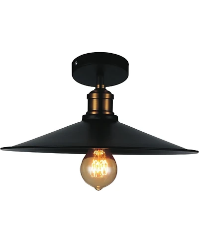 Cwi Lighting Brave 1 Light Flush Mount