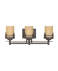 Designers Fountain Mission Ridge 3 Light Bath Bar