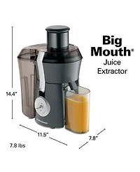 Hamilton Beach Big Mouth Pro 800 Watt Juice Extractor - 67650