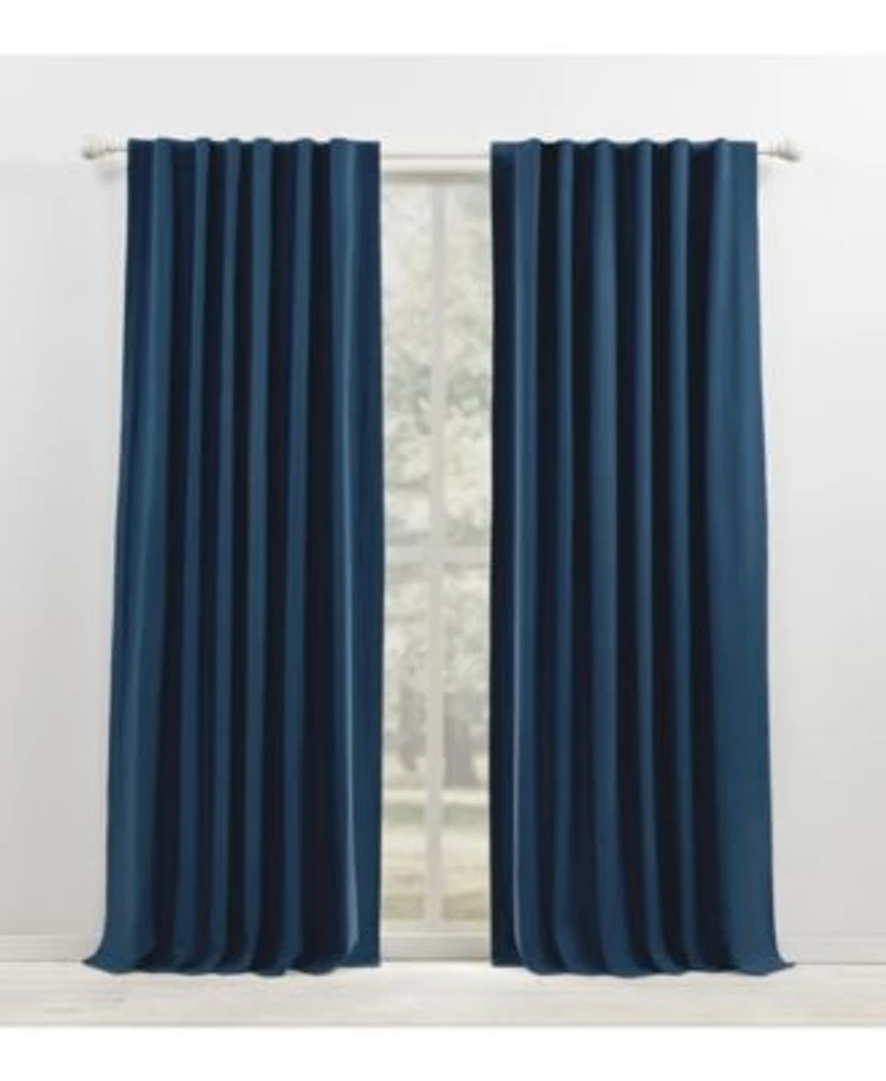 Lauren Ralph Lauren Waller Blackout Solid Back Tab Rod Pocket Curtain Panels