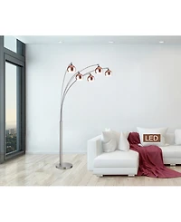 Artiva Usa Amore 86" Led Arched Floor Lamp with Dimmer