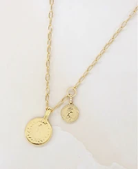 Ettika Simplicity Coin Chain Necklace