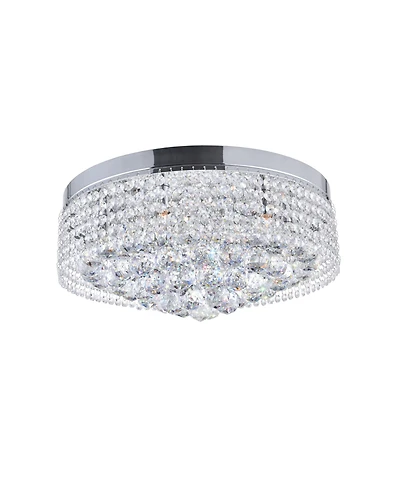 Cwi Lighting Cascade 8 Light Flush Mount