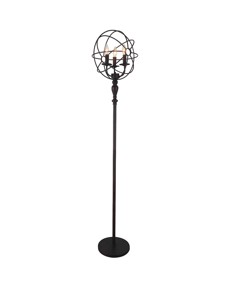 Cwi Lighting Arza 3 Light Floor Lamp