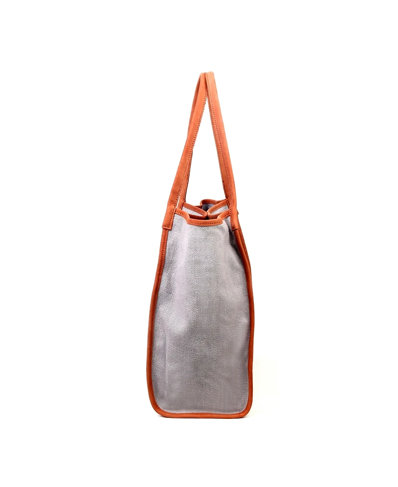 Tsd Brand Pine Hill Canvas Tote Bag