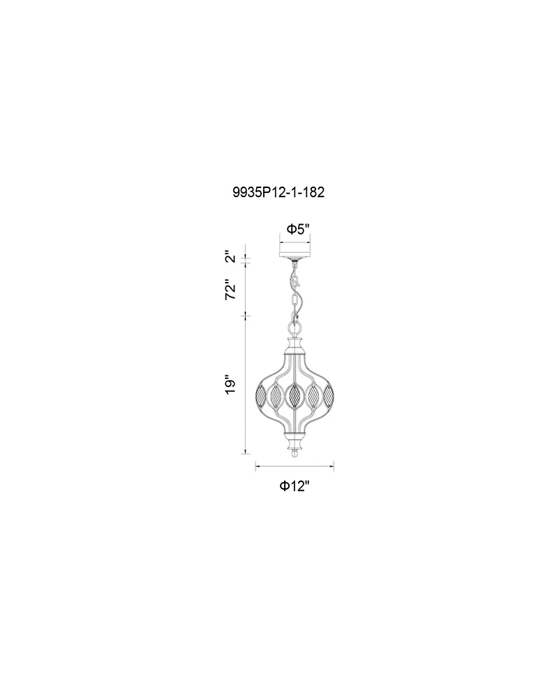 Cwi Lighting Altair Light Chandelier