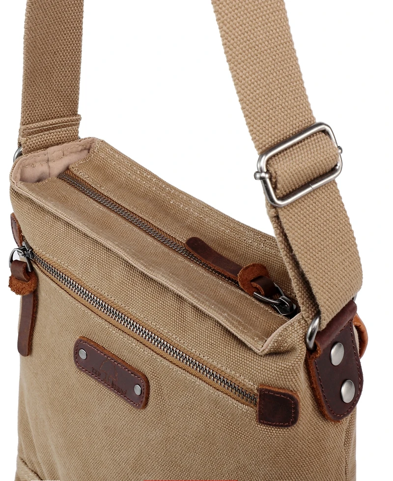 Tsd Brand Tapa Canvas Crossbody Bag