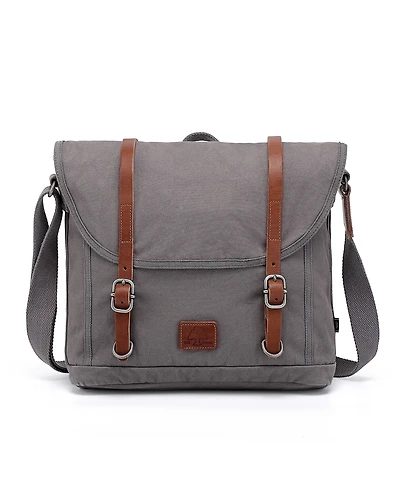 Tsd Brand Forest Canvas Messenger Bag