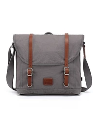 Tsd Brand Forest Canvas Messenger Bag