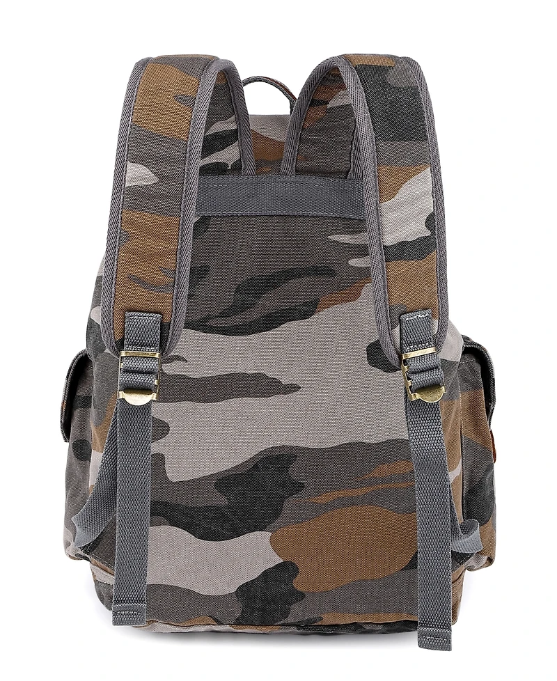 Tsd Brand Camo Canvas Backpack