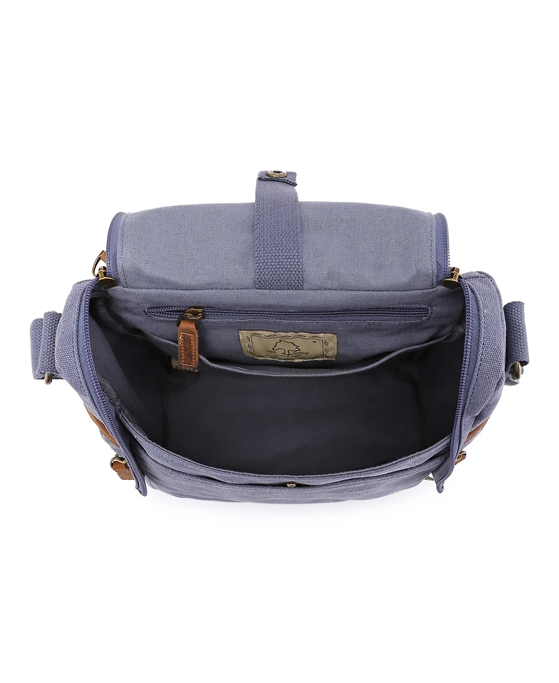Tsd Brand Atona Traveler Canvas Crossbody Bag