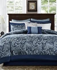 Addison Park Aubrey 9-Pc. Comforter Set, Full, Exclusively at Macy's