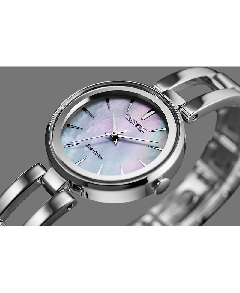Citizen Women's Eco-Drive Axiom Stainless Steel Bracelet Watch 28mm