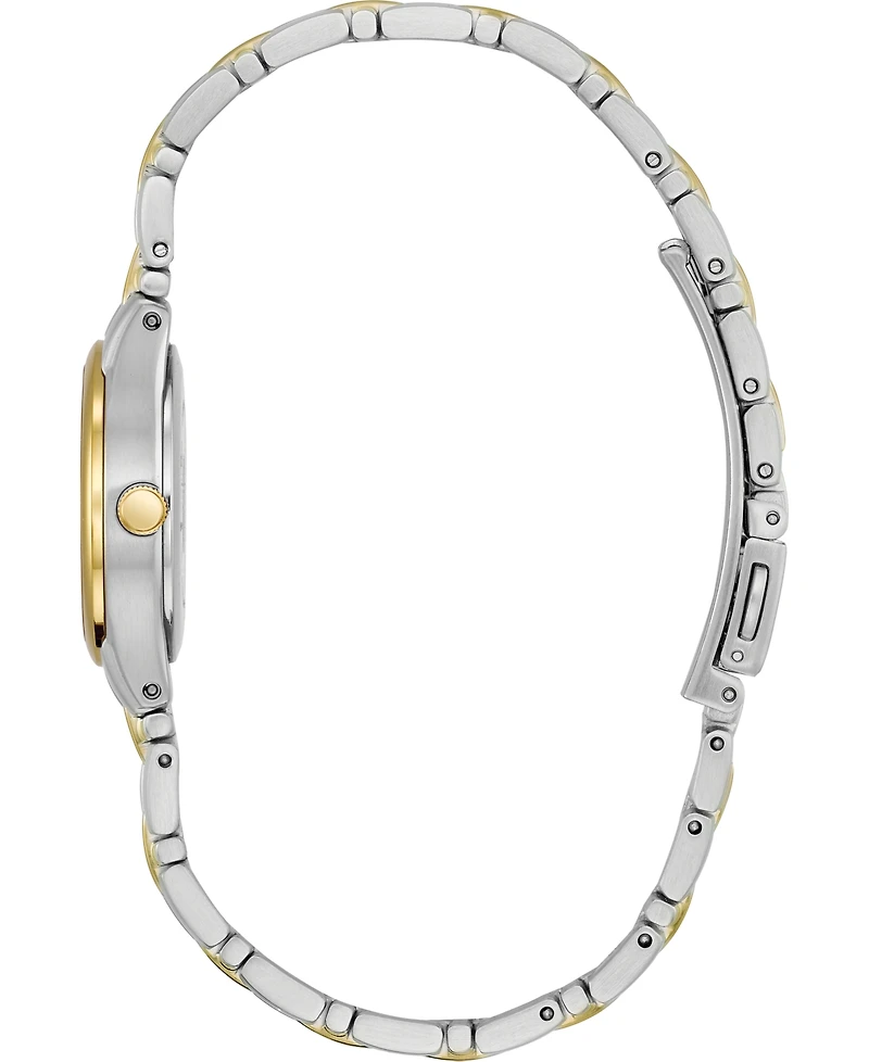Citizen Women's Eco-Drive Two Tone Stainless Steel Bracelet Watch 25mm EW1264-50A