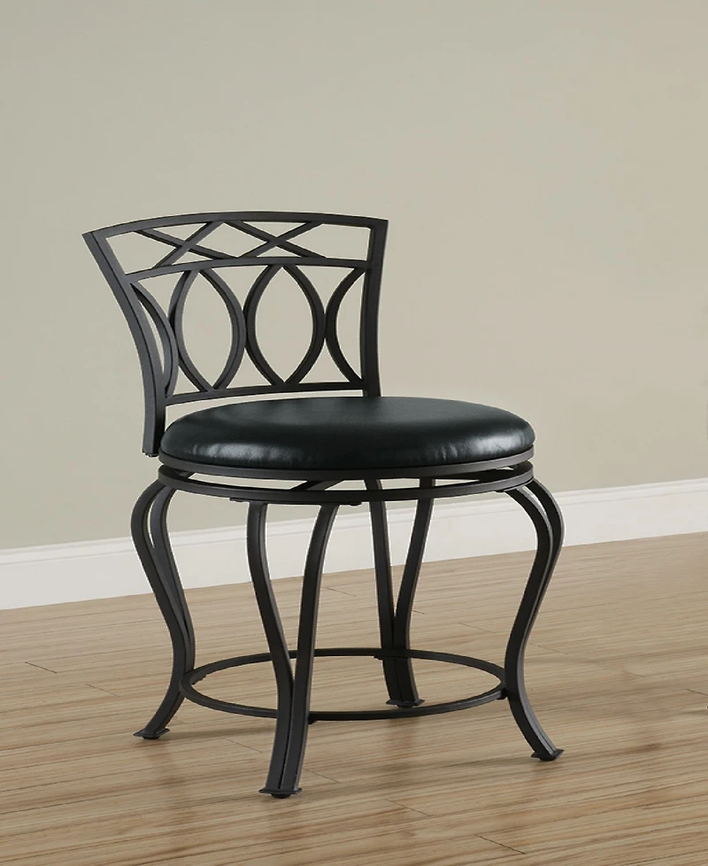 Coaster Home Furnishings Coronado 24" Elegant Metal Counter Stool with Seat