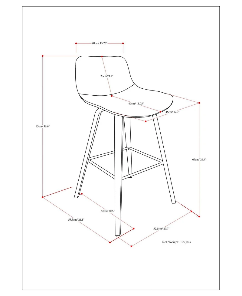 Randolph Counter Stool (Set of 2)