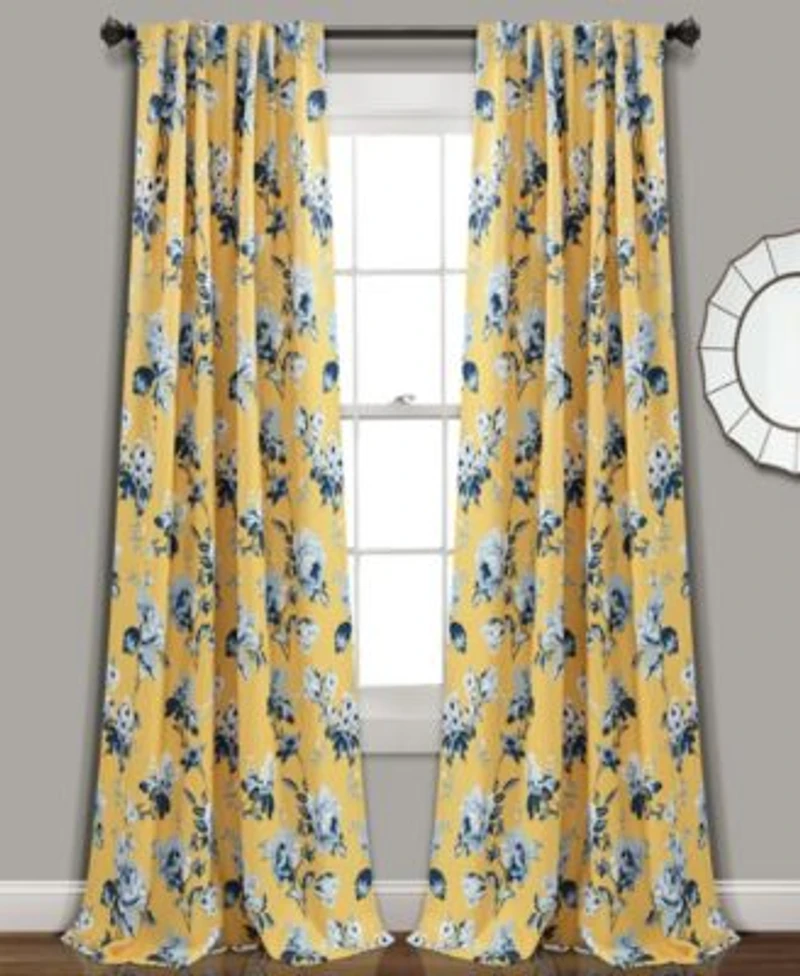 Tania Floral Curtain Sets