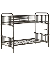 iNSPIRE Q Calvados Antique Metal Bunk Bed, Twin