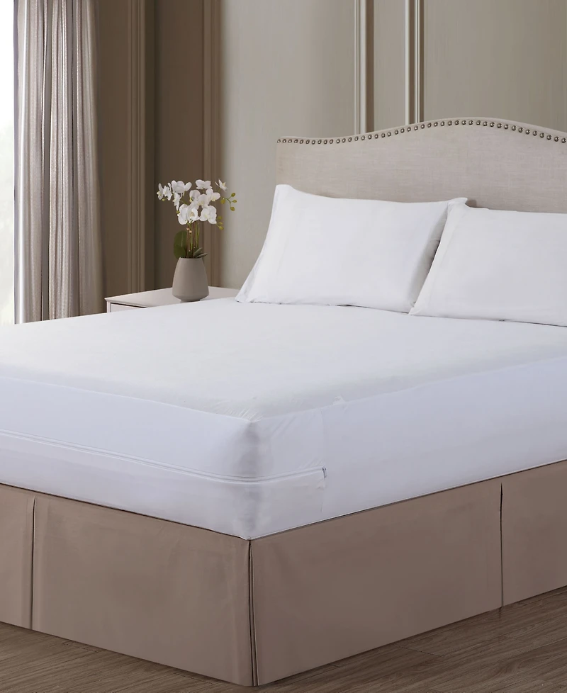 Fresh Ideas All-In-One Bed Bug Blocker Zippered Mattress Cover